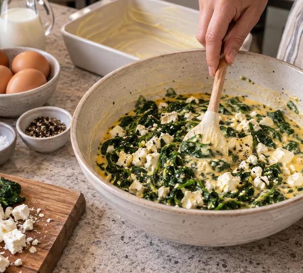 Step 4: Mix the egg base