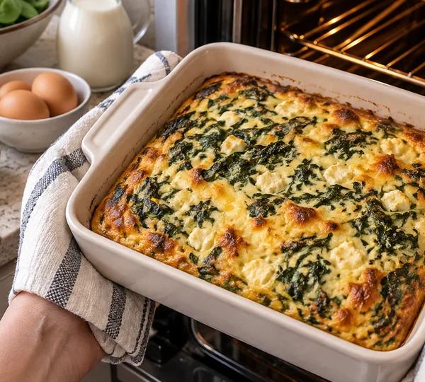 Step 5: Bake until set