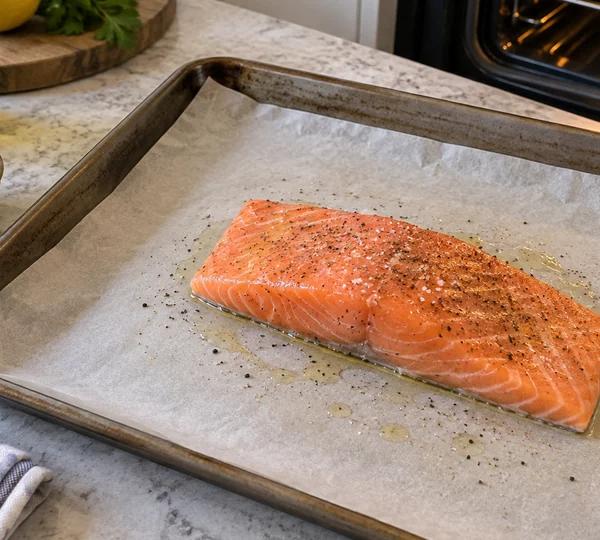 Step 2: Bake the salmon