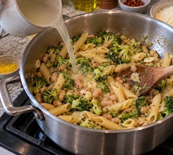 Step 5: Toss everything into a sauce