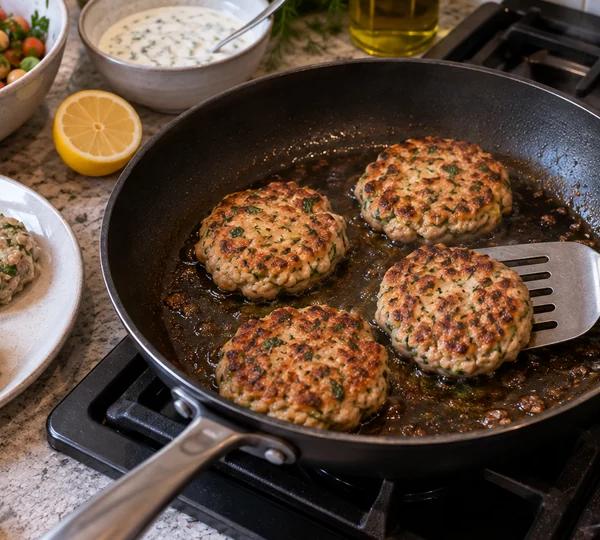 Step 6: Cook the patties