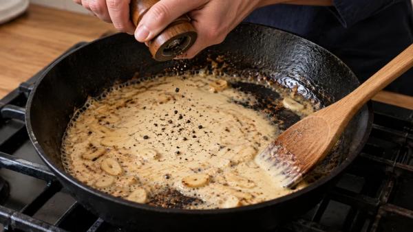 Step 18: Season and simmer