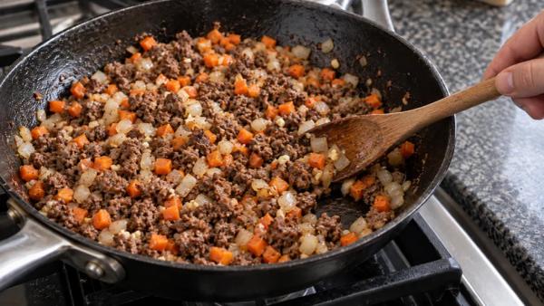 Step 6: Add the onion