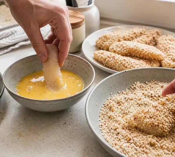 Step 2: Bread the Fish
