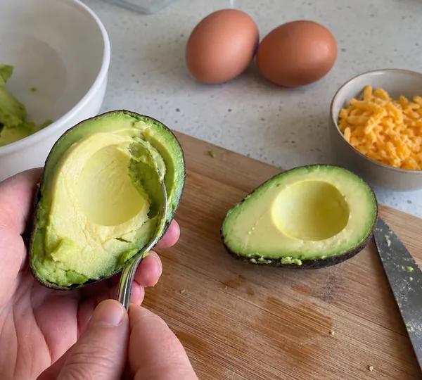 Step 1: Prep the avocado