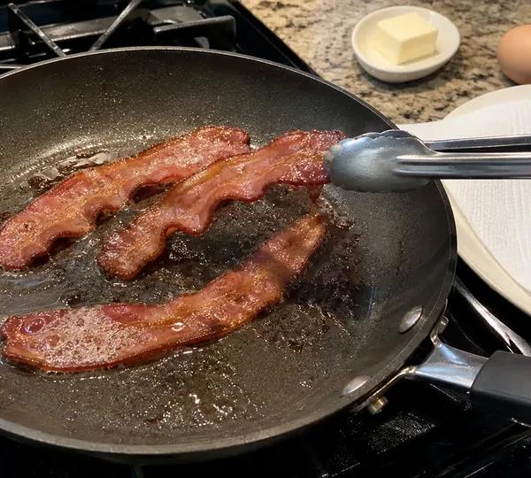 Step 1: Crisp the bacon