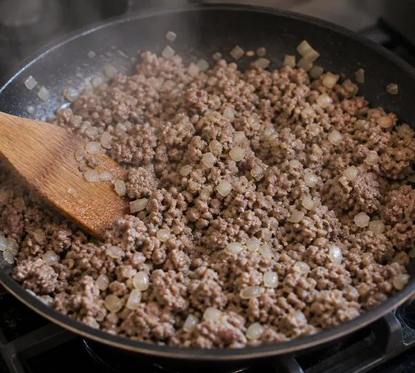 Step 1: Brown the filling