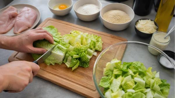 Step 6: Prep Salad