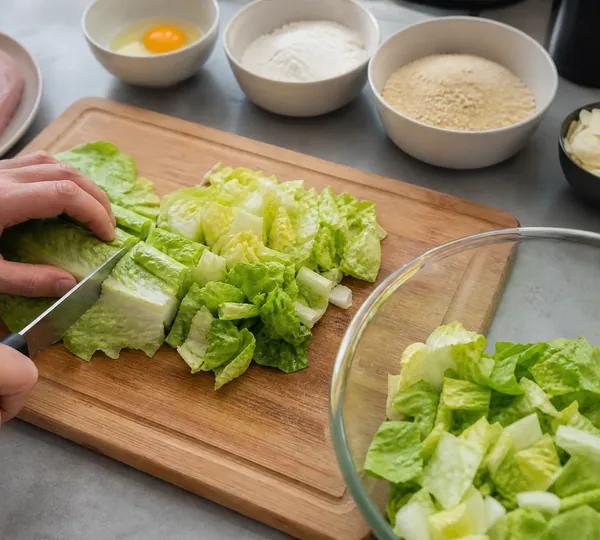 Step 6: Prep Salad