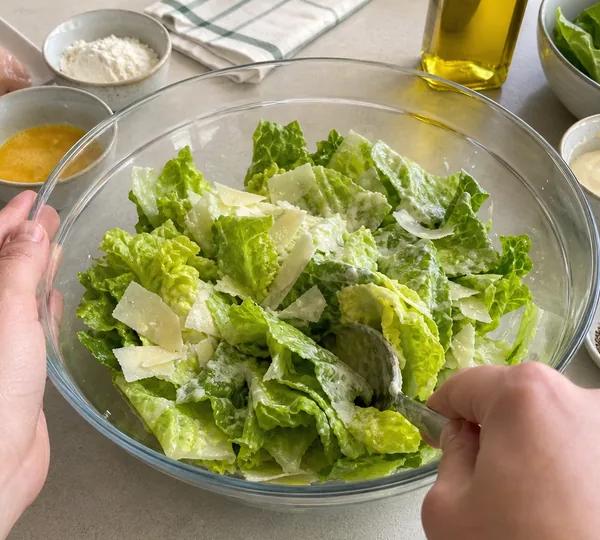 Step 7: Mix Salad