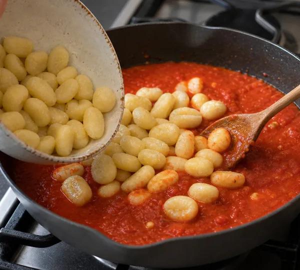 Step 3: Add the gnocchi