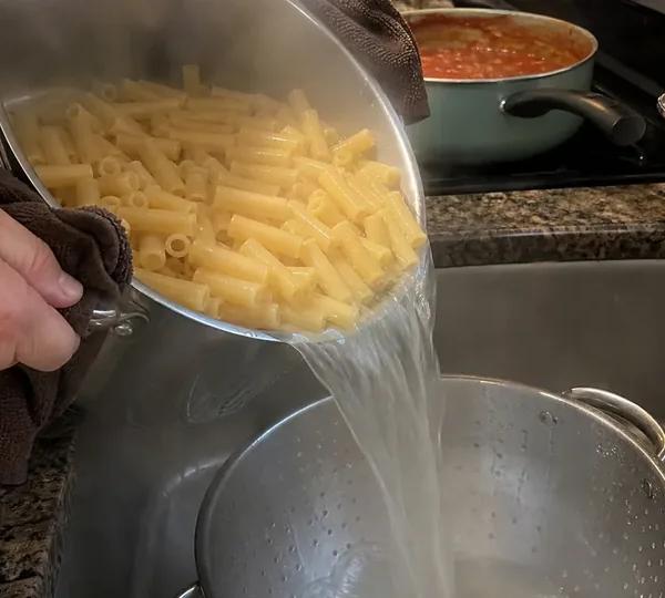 Step 2: Cook ziti