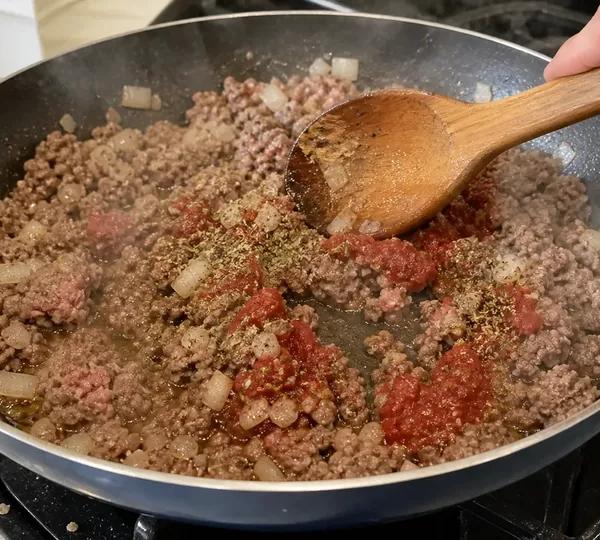 Step 7: Stir in garlic