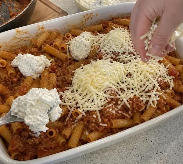 Step 12: Add remaining pasta
