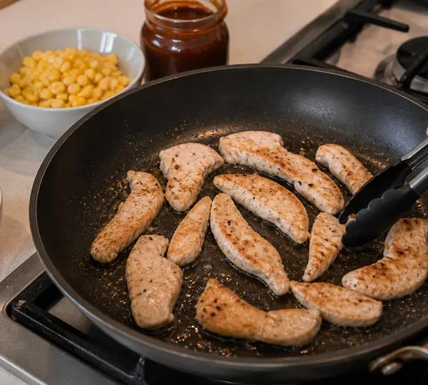 Step 2: Cook the chicken