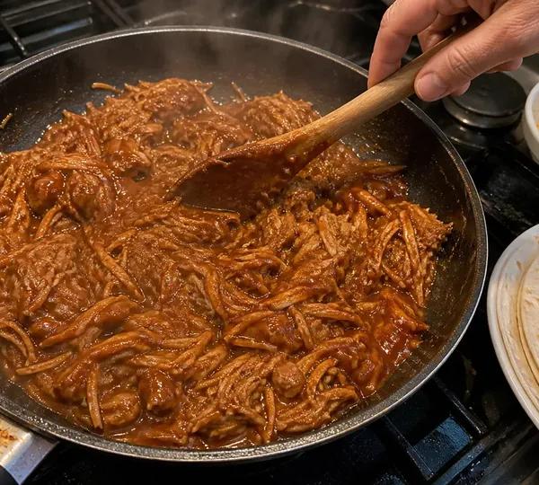 Step 1: Heat Pork