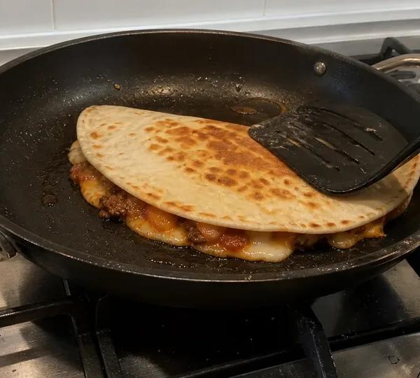 Step 5: Cook Quesadilla