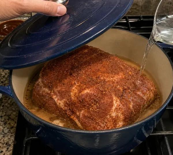 Step 3: Cover and braise