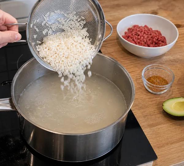 Step 1: Cook the rice
