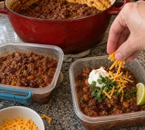 Step 13: Divide into containers