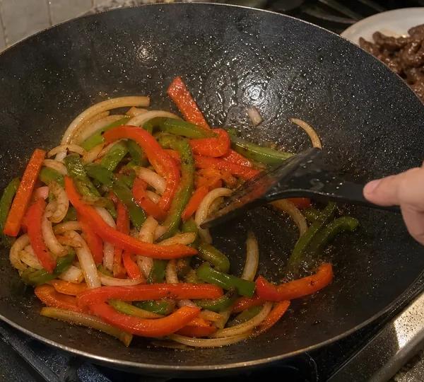 Step 8: Stir-Fry the Veggies
