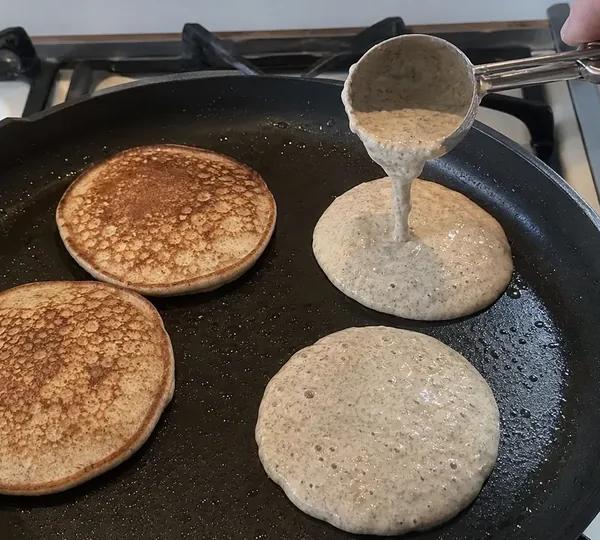Step 5: Cook the pancakes