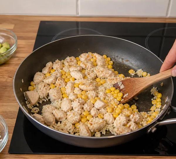 Step 3: Warm the corn