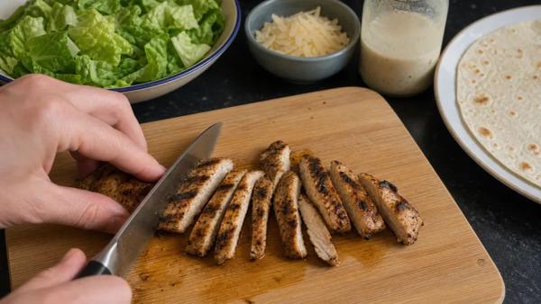 Step 1: Cook the chicken