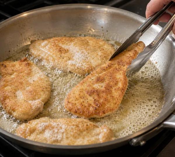 Step 3: Pan-fry until golden