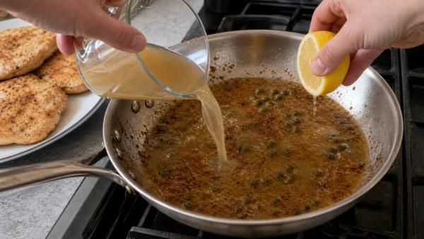 Step 6: Build the sauce