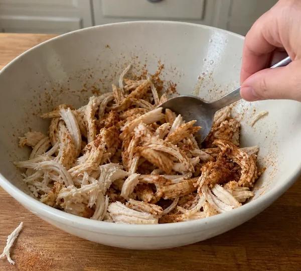 Step 1: Season the chicken