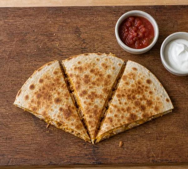 Step 5: Cut into 3 triangular wedges