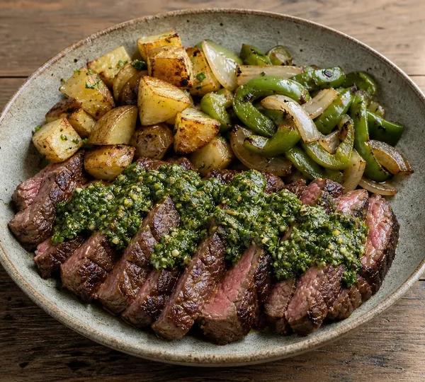 Step 10: Add roasted potatoes to one