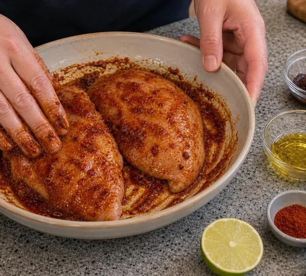 Step 1: Marinate the Chicken