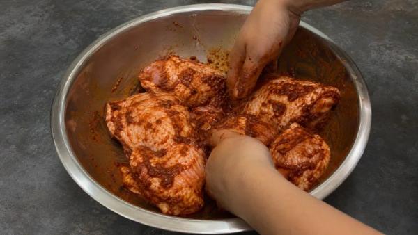 Step 1: Marinate