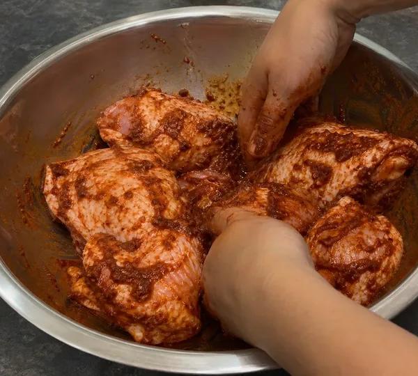 Step 1: Marinate