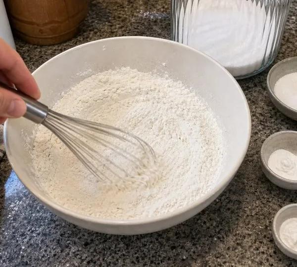Step 1: Mix the dry