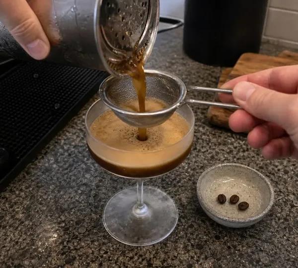 Step 5: Double-strain
