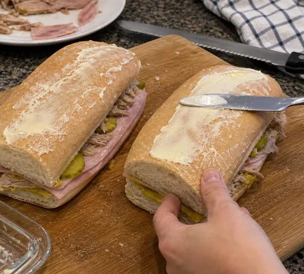 Step 5: Butter the Outside
