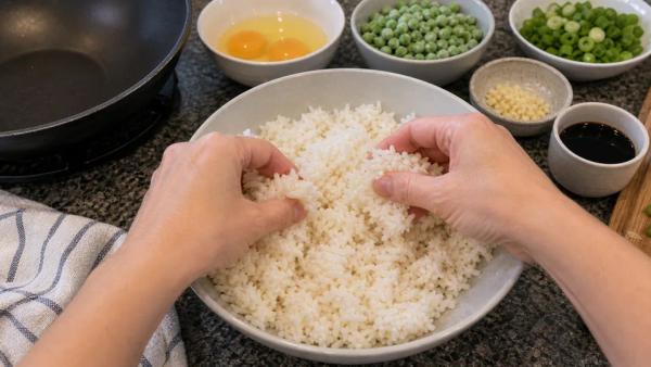 Step 1: Break up the Rice