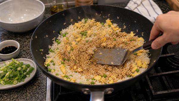 Step 4: Fry the Rice