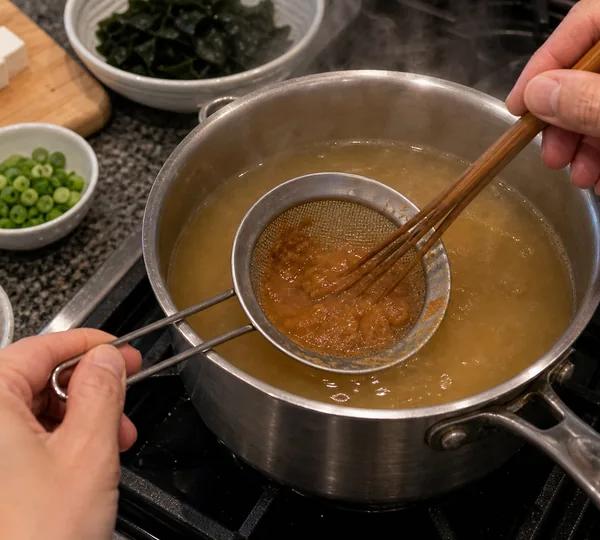Step 3: Dissolve the Miso