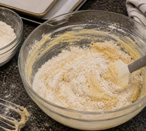 Step 4: Add the dry mixture