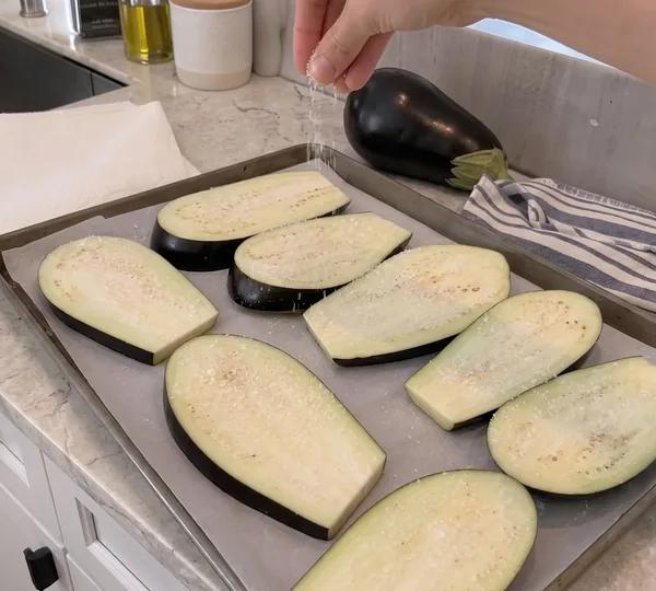 Step 1: Prep Eggplant