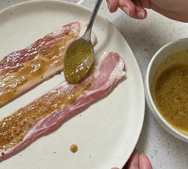 Step 1: Marinate Bacon