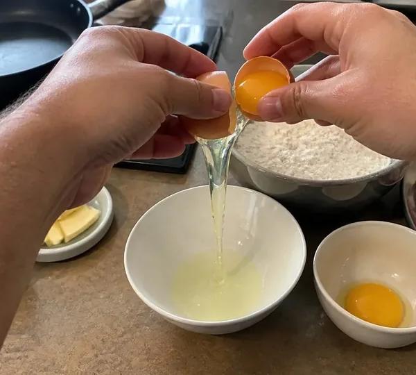 Step 2: Separate Eggs