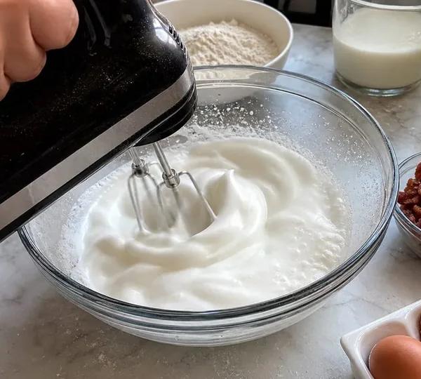 Step 4: Whip Egg Whites
