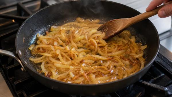 Step 1: Caramelize the onions