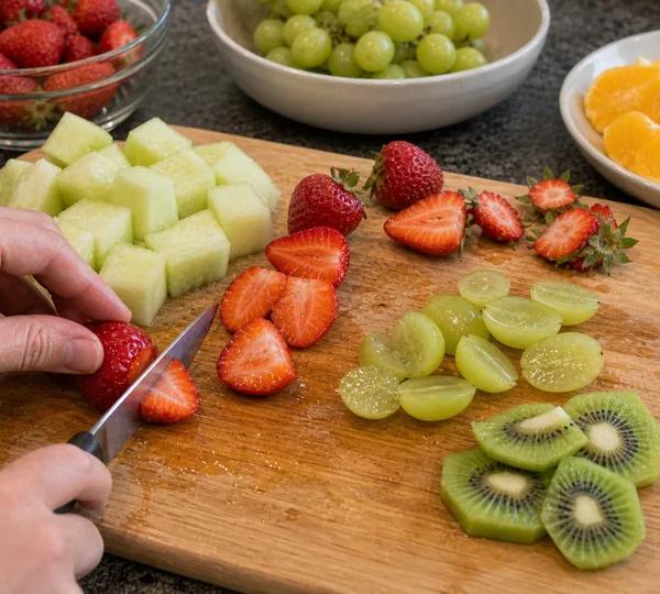Step 1: Prep the fruit