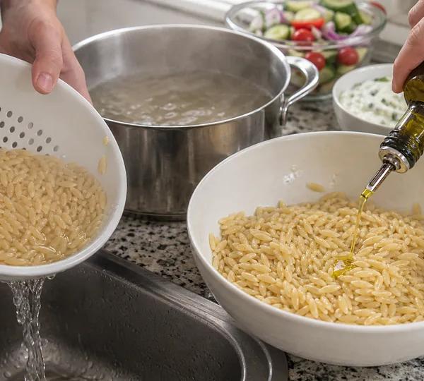 Step 2: Cook the orzo